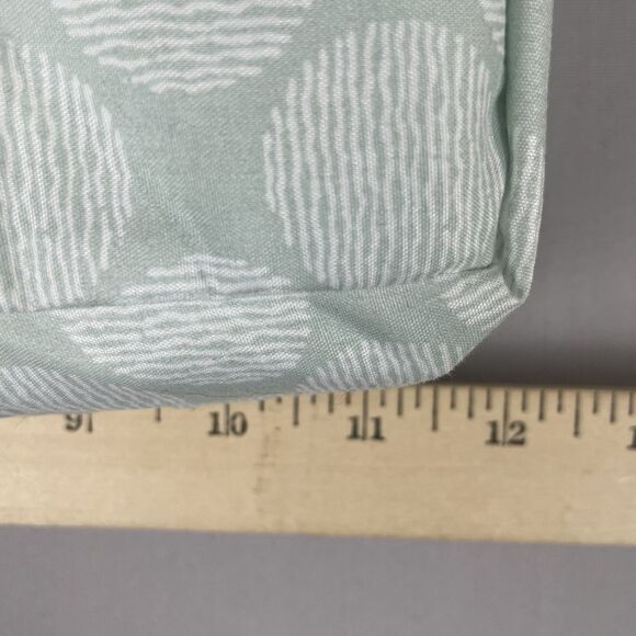 Sanctuary Home 3-Piece Twin Sheet Set Printed Green White Pattern New Luxurious - Picture 7 of 8